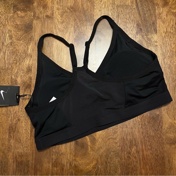 NWT Nike Pro Indy XL Light Support Women's Black Sports Bra NEW - Picture 6 of 7